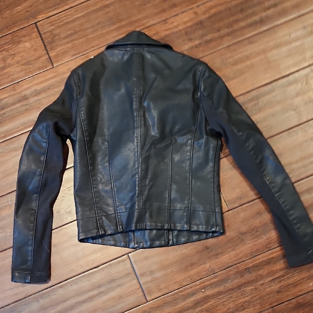 Blank NYC Black Leather Jacket Nwt - Picture 5 of 5